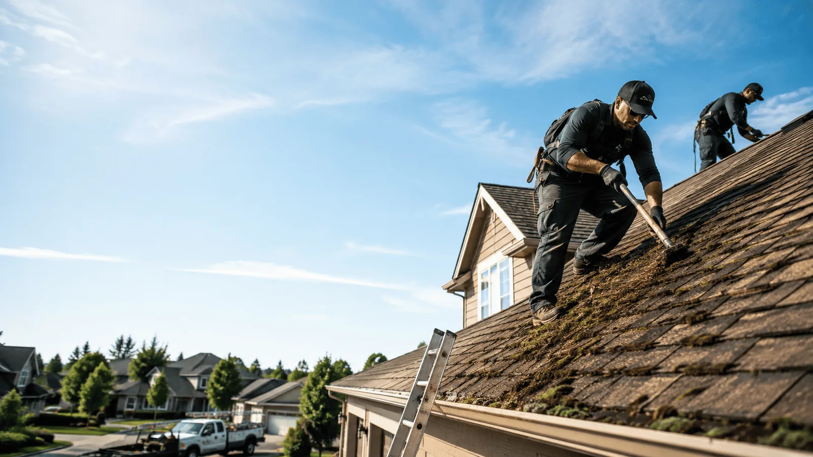 Roof Moss Removal in Collison, IL near me